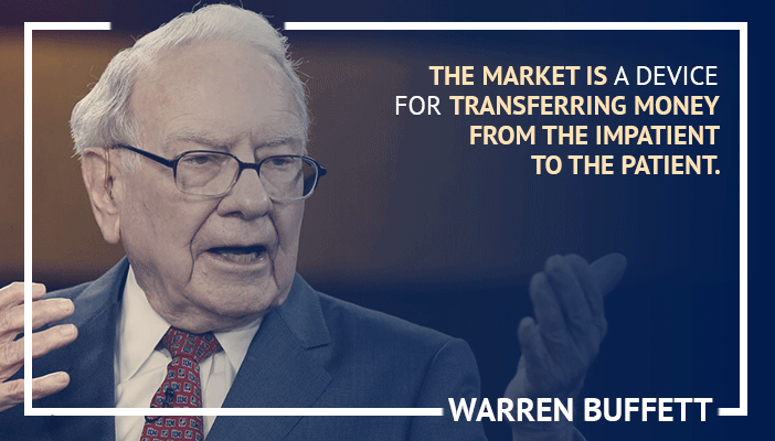 Cotações comerciais inspiradoras de Warren Buffett