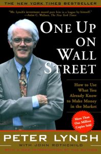 um livro de Wall Street de Peter Lynch